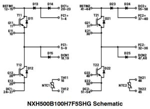 Onsemi NXH500B100H7F5SHG IGBT boost module